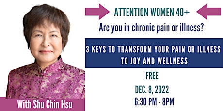 3 keys to transform your pain or illness to joy and wellness.