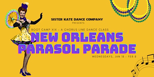 New Orleans Parasol Parade - SKDC Boot Camp XIX