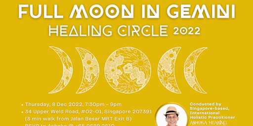 Full Moon in Gemini Healing Circle 2022
