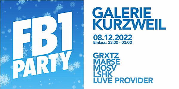 ❄️FB1 Winter-Party❄️