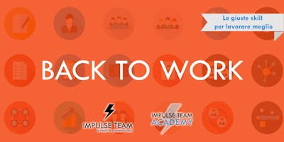 Workshop "Back to work" - Milano
