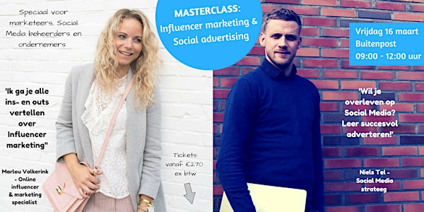 Masterclass Social Media: influencer marketing & advertising (VOL)