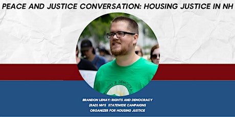 Peace & Justice Conversations: Housing Justice in New Hampshire