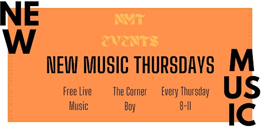 New Music Thursdays - Free Live Music