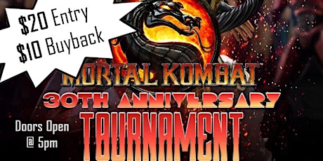 Mortal Kombat 30th ANNIVERSARY TORNAMENT