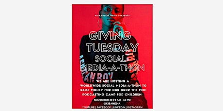 KISA Media Giving Tuesday Social Media-A-Thon