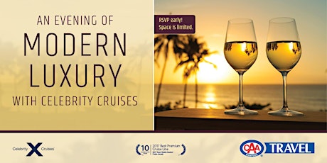 An Evening of Modern Luxury with Celebrity Cruises primary image