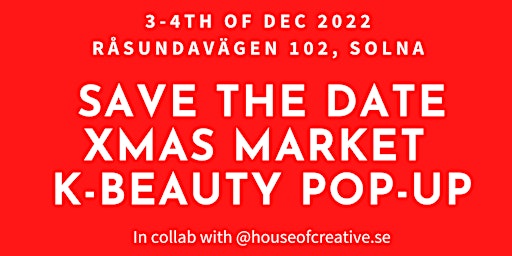 Holistic Christmas Market + K-beauty pop-up