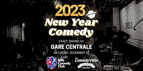 Montreal Comedy Shows ( NEW YEAR COMEDY ) at Comedy Club Montreal (Early)