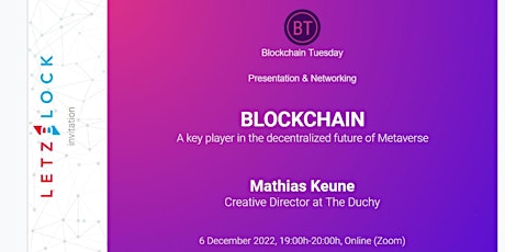 Blockchain - A key player in the decentralized future of Metaverse