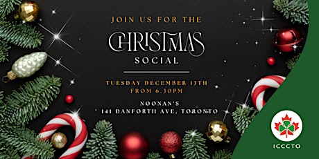 Christmas Social hosted by the Ireland Canada Chamber of Commerce Toronto
