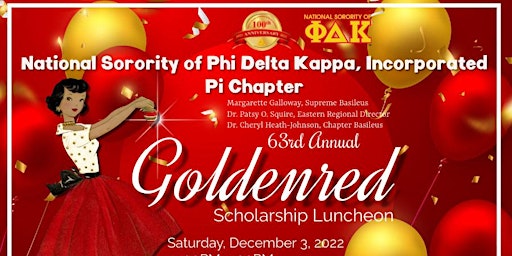 63rd Annual Goldenred Scholarship Luncheon