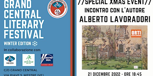 //Special Xmas Event// Alberto Lavoradori presenta "Orti"