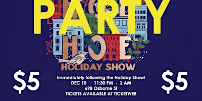 JP Hoe Hoe Hoe Holiday Show After Party