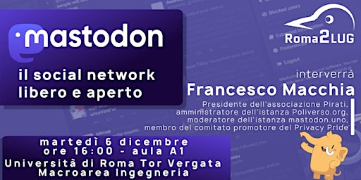 Mastodon - il social network libero e aperto!