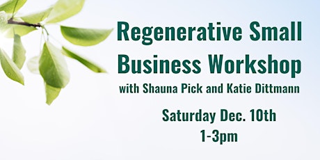 Regenerative Small Business