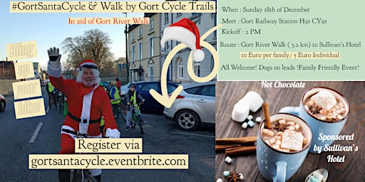 Gort Santa Cycle & Walk 2022 in aid of Gort River