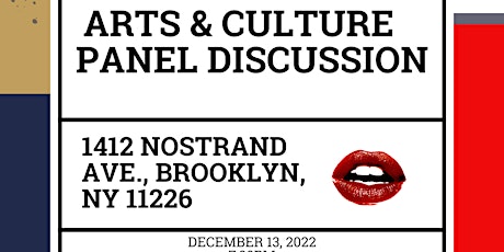 Arts & Culture Panel Discussion