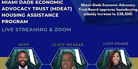 Understanding - Miami Dade Economic Advocacy Trust (MDEAT) primary image