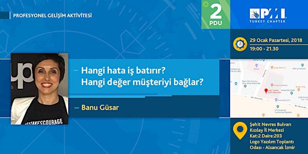 PMI TR Profesyonel Gelişim Ocak Ayı Aktivitesi - İzmir