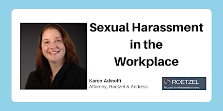 Entrepreneurship Series: Sexual Harassment in the Workplace primary image