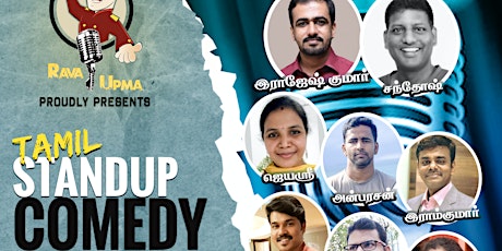 FREE entry - Tamil Standup Comedy @ Woodlands Regional library
