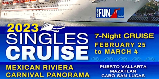 7-Night Mexican Riviera Singles Cruise