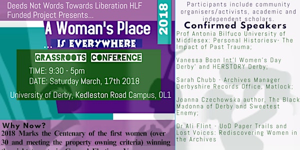 A Woman's Place Grassroots Conference