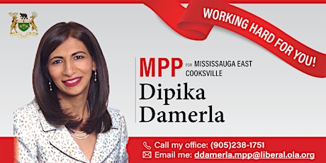 MPP Damerla's Telephone Townhall on Changes to the Condo Act primary image