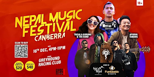 Nepal Music Festival- CANBERRA, Greyhound Racing Club