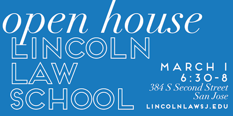 Lincoln Law School Spring Open House tickets