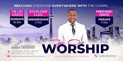 WORSHIP WITH US