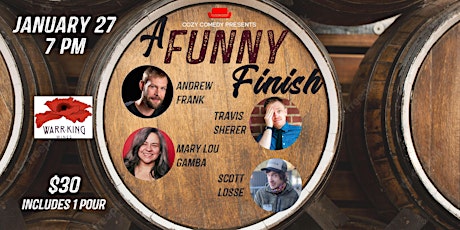 A Funny Finish: Andrew Frank, Mary Lou Gamba, Scott Losse!