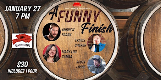 A Funny Finish: Andrew Frank, Mary Lou Gamba, Scott Losse! primary image