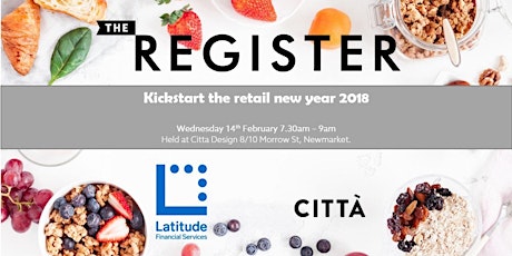 Kickstart the retail new year 2018 – The Register and Latitude Financial primary image