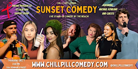 Sunset Comedy| Professional Stand-Up Comedy show Vancouver |Thursday 8:00pm