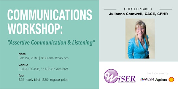 WISER Communications Workshop 2018