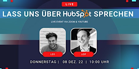 Hauptbild für Lass uns über HubSpot sprechen - B2B Vertrieb Best Practices