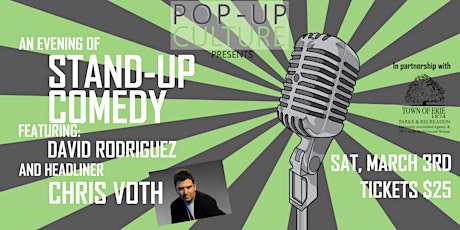 A Night of Stand-Up Comedy Featuring Chris Voth and David Rodriguez primary image