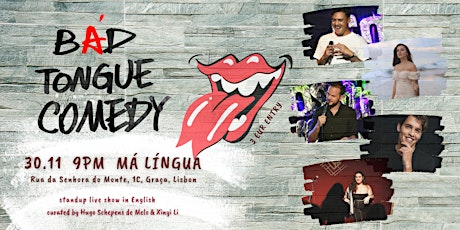 Bad Tongue Comedy - standup comedy in English!