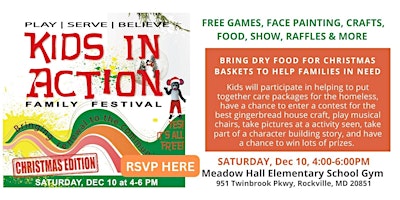 KIDS-In-ACTION: CHRISTMAS EDITION - Family Fun Fest