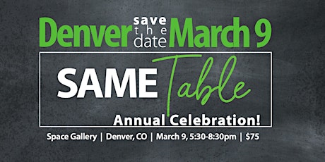 2023 SAME Table Annual Celebration