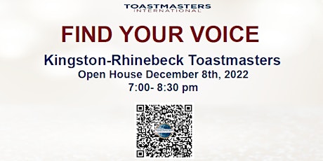 Kingston-Rhinebeck Toastmasters Open House