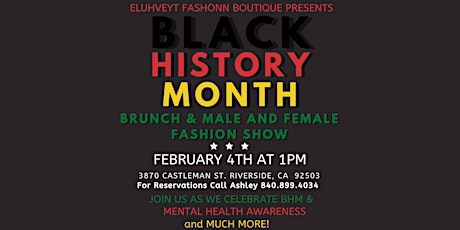 Black History Day Brunch & Mixer  {UNLIMITED MIMOSAS}