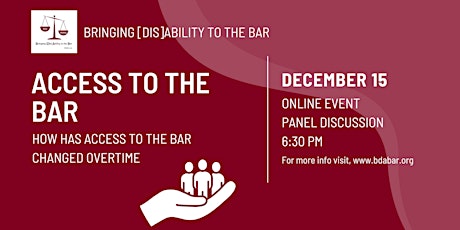 Access to the Bar: How has access to the Bar changed overtime?