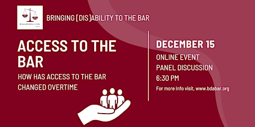 Access to the Bar: How has access to the Bar changed overtime?