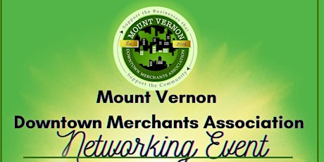 Mount Vernon Downtown Merchants Association Networking Event