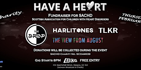 Rock It! For Charity: Have A Heart (Fundraiser for SACHD) primary image