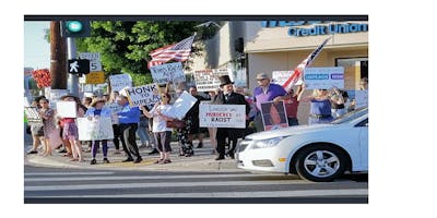 RALLY IN SUPPORT OF ROBERT MUELLER