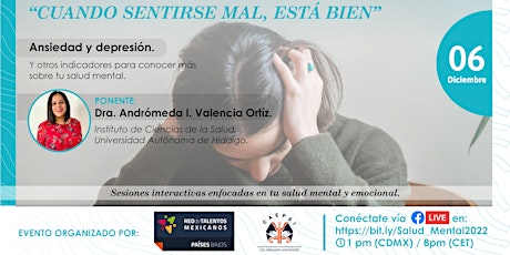 Ansiedad y Depresión. Y otros indicadores para conocer tu salud mental  primärbild